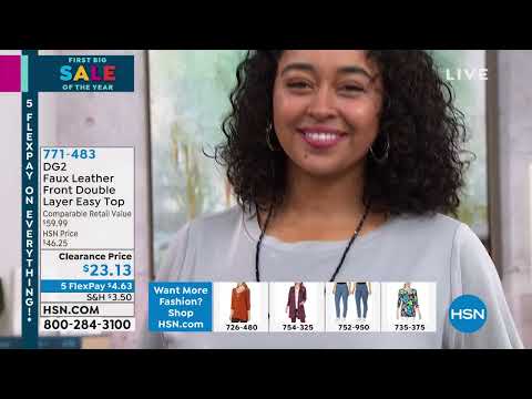 HSN | Diane Gilman Fashion Clearance 01.15.2022 - 08 AM