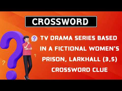 Serialized Drama Crossword Clue