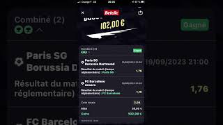 Mes Paris Sportifs sur Betclic en 1 Mois !