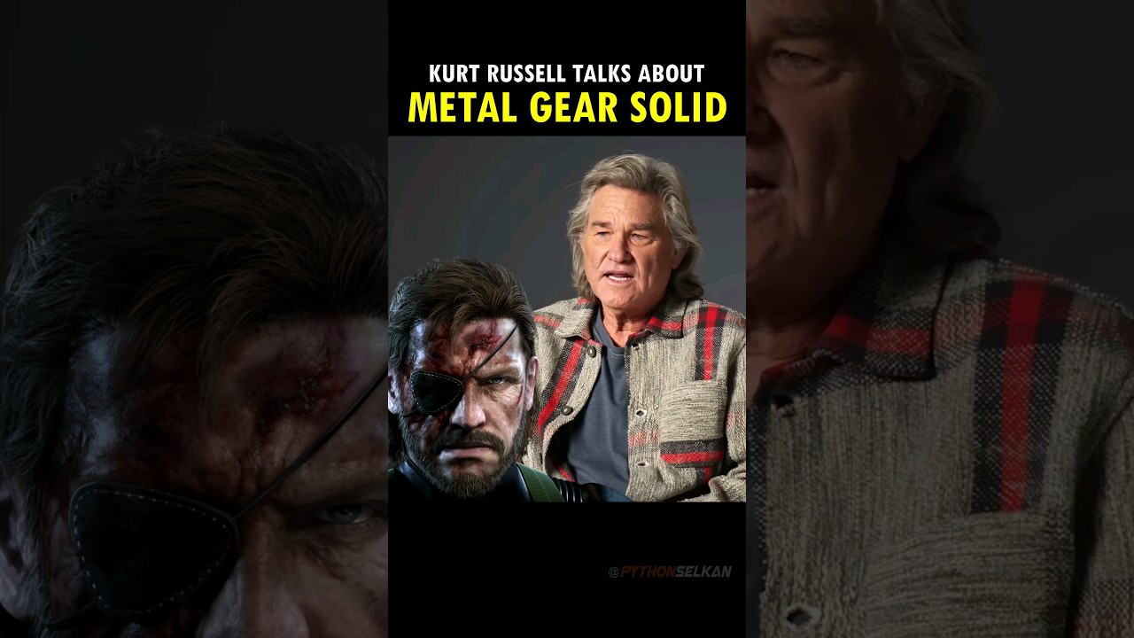 Snake Plissken on Turning Down METAL GEAR SOLID! 😲 | Kurt Russell #metalgearsolid