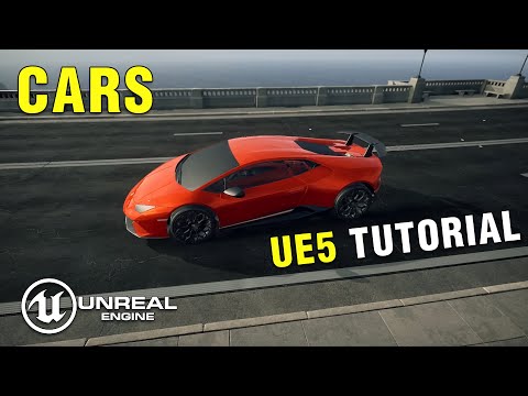 Unreal Engine 5 Tutorial | Drivable Cars & Chaos Vehicle Physics