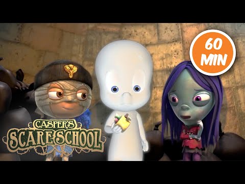 School Invasion | Casper's Scare School | Compilation | Cartoons for Kids