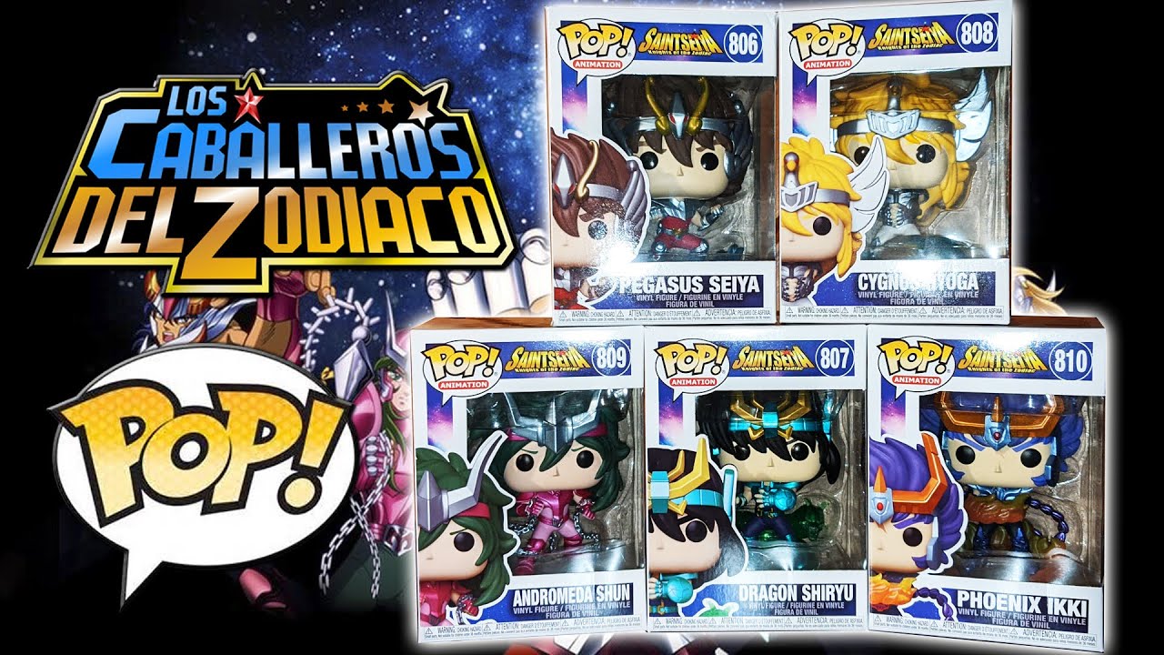 SAINT SEIYA FUNKO POP! MINI UNBOXING IMPROVISADO! Caballeros del Zodiaco