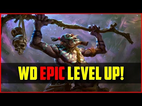 Epic, Witch Doctor Lvl up! - CDEC vs TongFu @ TI5 Qualifier