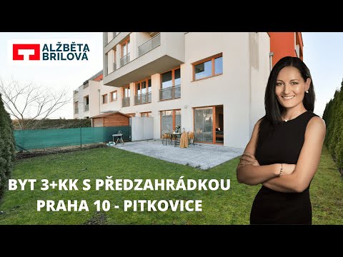 Prodej bytu 3+kk s předzahrádkou, Praha 10 - Pitkovice