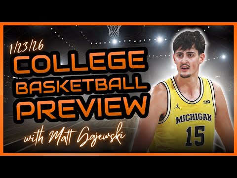 College Basketball BOLD Predictions | 1/23/26