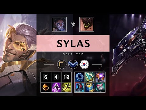 Sylas Top vs Malphite - KR Diamond Patch 25.10