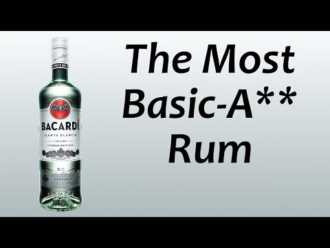Rom BACARDI Superior - Sylver Rum - 700 ml - video