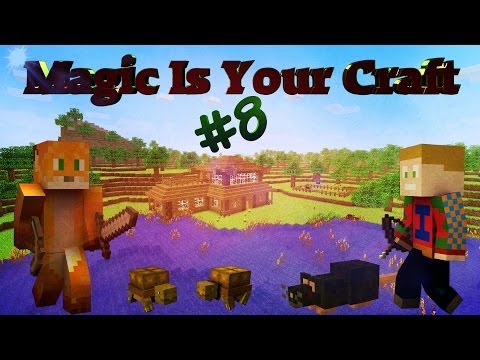 Minecraft - Magic Is Your Craft;  Episode 8 - Preparing for the race!