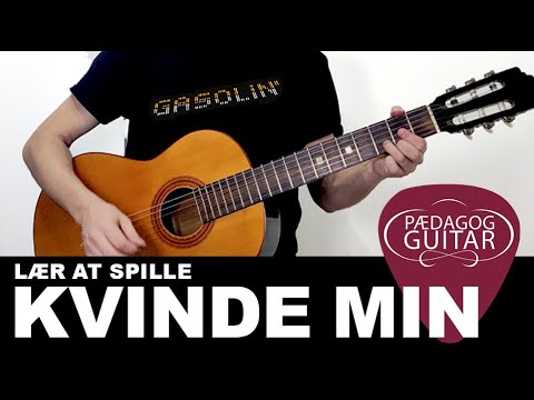 Lær at spille "Kvinde Min" med Gasolin' / Kim Larsen på guitar