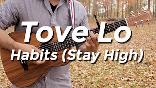 Tove Lo - Habits (Stay High) (Guitar Tutorial) by Shawn Parrotte