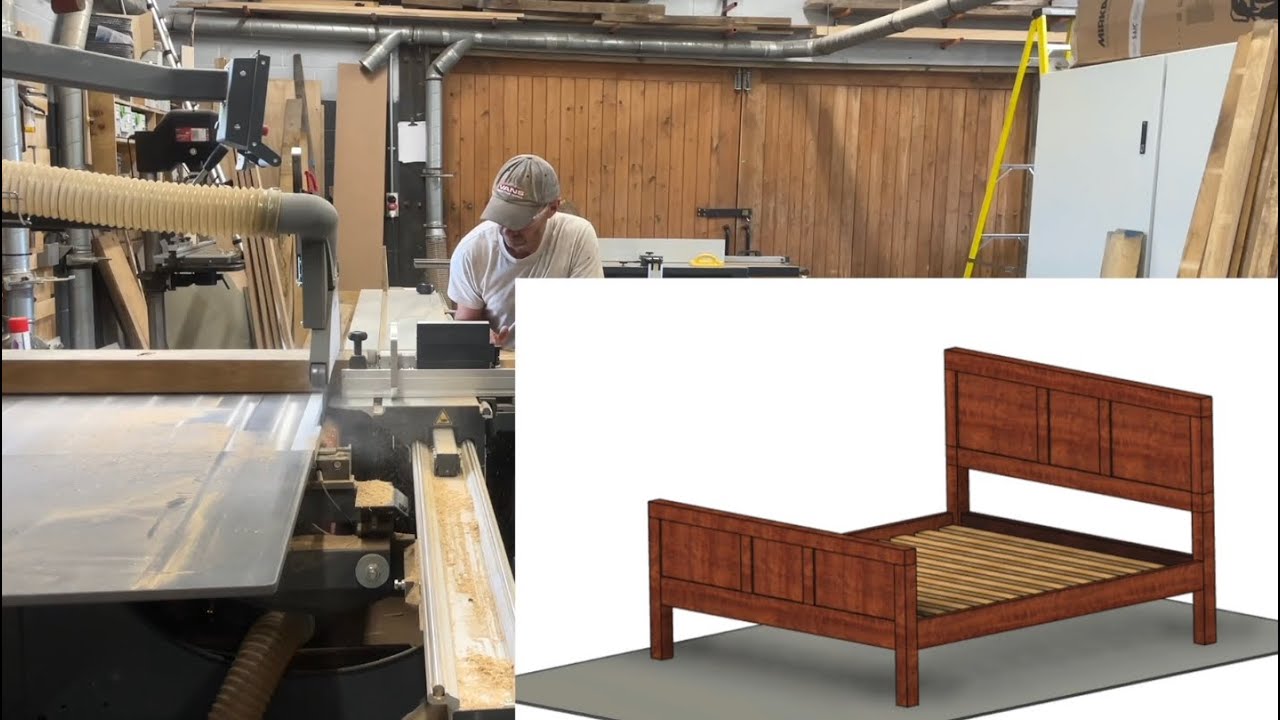 Watch video Super King Local Oak bed Now Super King Local Oak bed