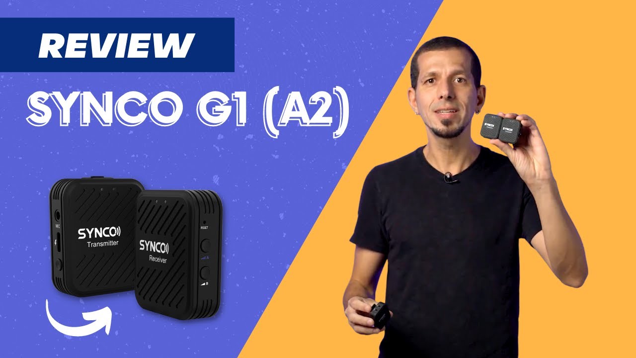 Apresentação e tutorial de microfone sem fio -  Synco G1 (A2)