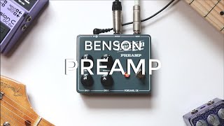 Benson Preamp - What To Know & Where To Buy | Equipboard Benson Preamp - What To Know & Where To Buy | Equipboard