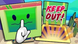 These BOTS are guarding a HUGE SECRET in this HIDDEN ROOM in Vacation Simulator VR (HTC Vive)