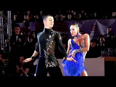 David Odstrcil - Tara Bohak, Czech national latin championship 2014, final - chachacha