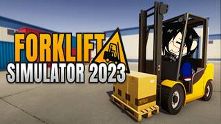 【Forklift Simulator 2023】工場とかでよく見るアレを動かすネコ【Vtuber】#4