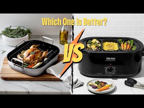 Roasting Pan Vs Electric Roaster SHOWDOWN!