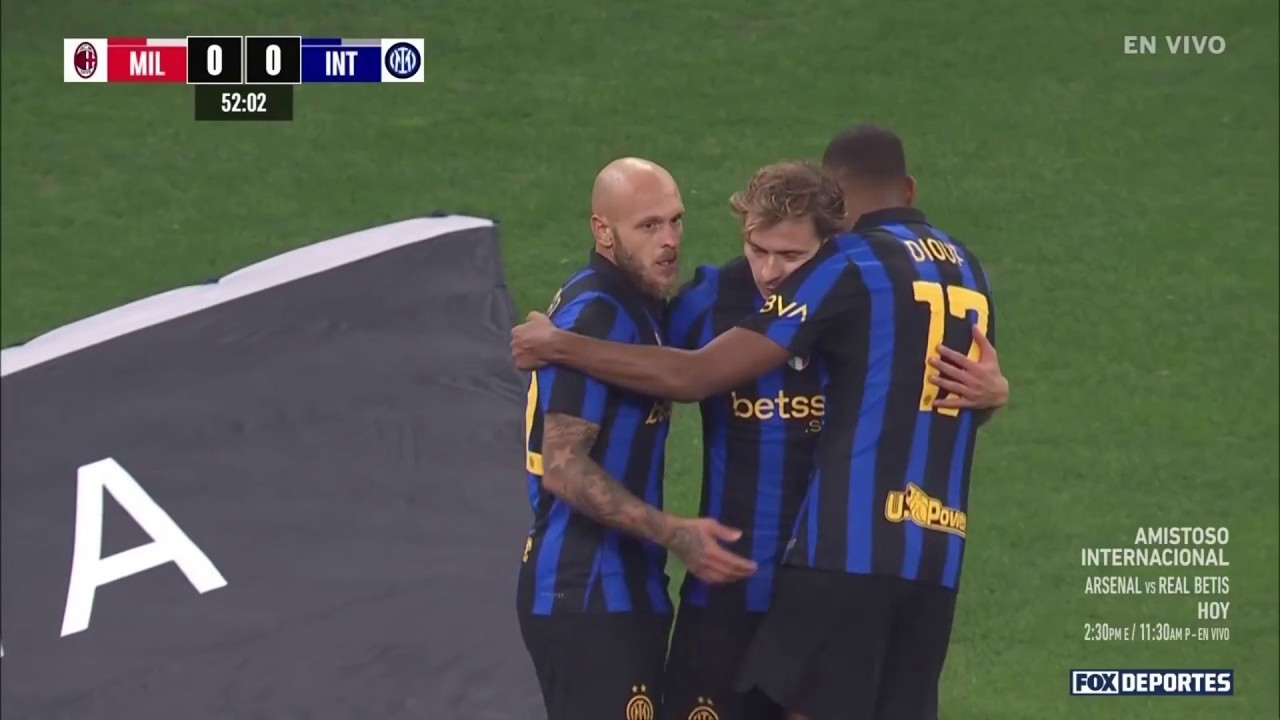 🥳 GOL DE DI MARCO | Milan 0-1 Inter | Amistoso 2026