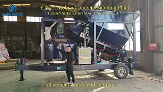 New YJN25  YHZM NYHZS compact concrete plant | Image 4 - Machineryline