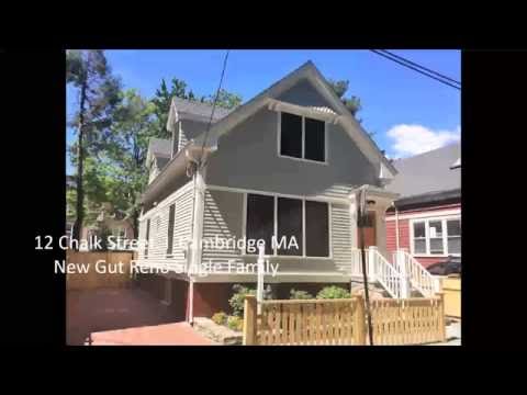 12 Chalk Street, Cambridge MA: Rare Gut Renovated Single Family