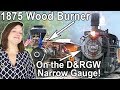 1875 Wood Burning Steam Engine On The Durango Silverton In Colorado