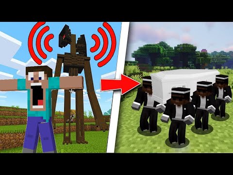 Coffin Meme but I didn't die Part 2 - Minecraft - Lucky Creeper