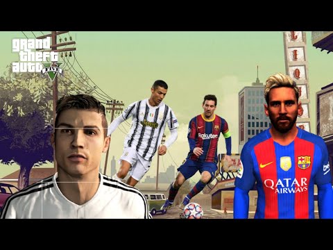 RONALDO VS MESSI | GTA 5 | Fight!!