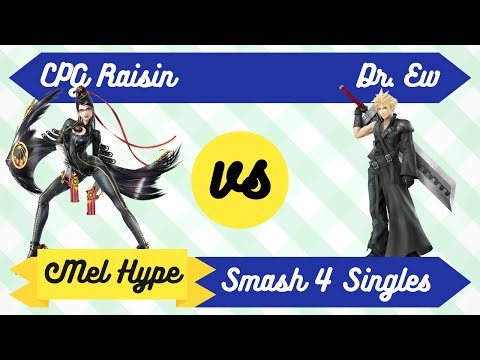 Mel Hype 3.5 - Smash 4 Arcadian - Raisin (Bayonetta) vs Dr. Ew (Cloud) - Grand Finals