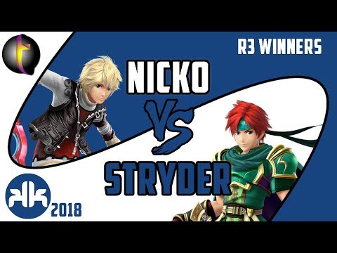 KKON18 Main Event: SSB Wii U - WR3 - Nicko vs Stryder