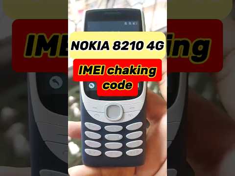 How to check imei number Nokia 8210 4G!