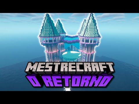 !!CONSTRUIMOS UM CASTELO COLOSSAL EM MESTRECRAFT!! - MESTRECRAFT #7 (Minecraft vanilla 1.19.3)