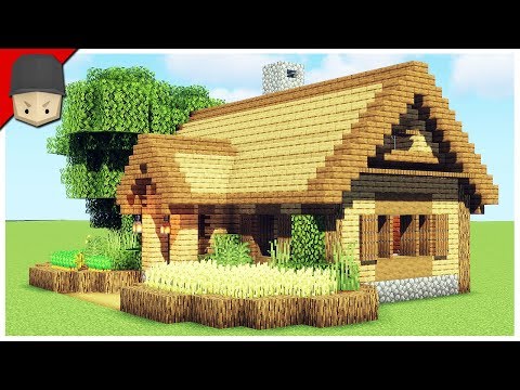 How to Build a Starter House in Minecraft (Minecraft House Tutorial)