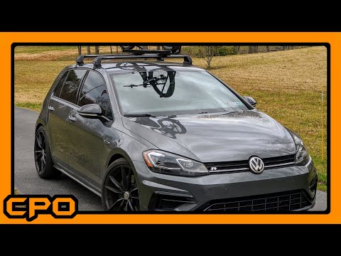 MK7 Golf R Roof Rack Install - Rhino-Rack Vortex ROC25 RV0605B