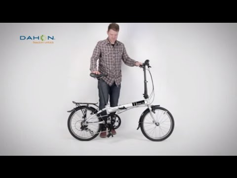 How to fold and unfold your DAHON - Mariner, Speed, Vitesse, Boardwalk (inc telescoping handlepost)