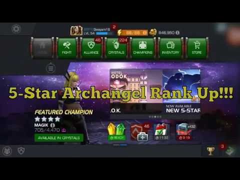 5-Star Archangel Rank Up | MARVEL CONTEST OF CHAMPIONS