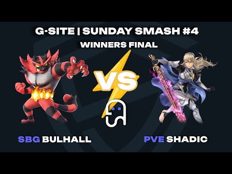 G-SITE | SUNDAY SMASH #4 - SBG | BullHall (Incineroar) VS PvE | SHADIC (Corrin) - Winners Final