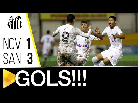 Novorizontino 1 x 3 Santos | GOLS | Copa SP (08/01/18)