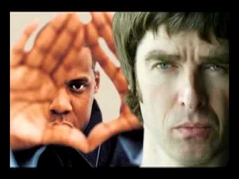 WORLD EXCLUSIVE! JAY Z Records with NOEL GALLAGHER and producer DJ K-DELIGHT