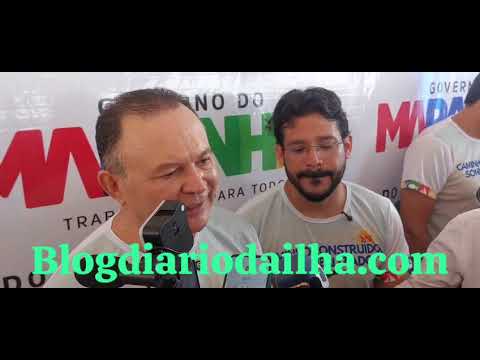 CAJAPIÓ (MA): Governador Brandão e o prefeito Rômulo Marques inauguram no município. POR LIMA K LIMA