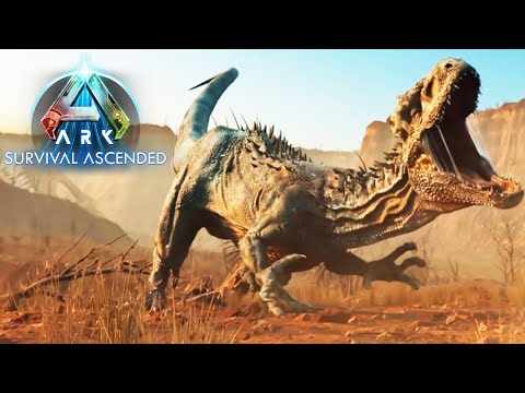 TAMING INDOMINUS REX and INDO RAPTOR in Ark Survival Ascended