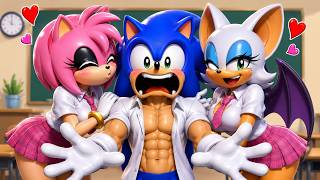 Download lagu SONIC STORY: Amy & Rouge Go Crazy for SONIC!? - Can SONIC Escape!? | Sonic the Hedgehog 3 Animation mp3