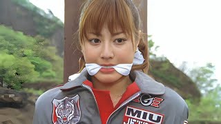 Japanese Power Ranger Gagged