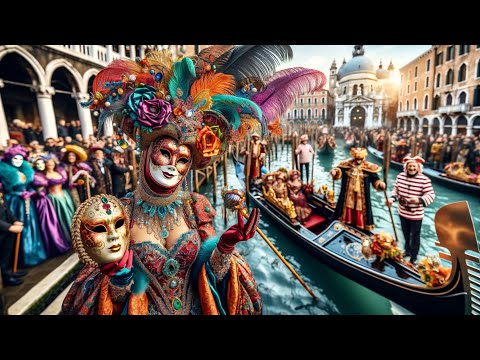Karnawał w Wenecji 2024 – najlepsze momenty | Najlepsze maski Wenecji - Najpiękniejsze miasto