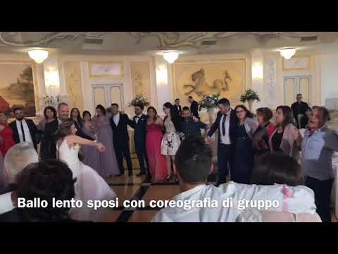 Ballo lento Sposi con COREOGRAFIA di gruppo - CRIANIMATION wedding - Musica per Matrimoni