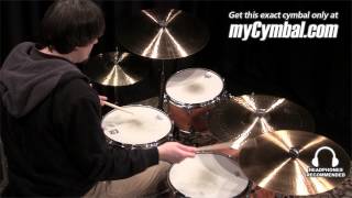 Video thumbnail for Vintage Paiste 18" 2002 Flatride Cymbal (9973018-038) by Memphis Drum Shop