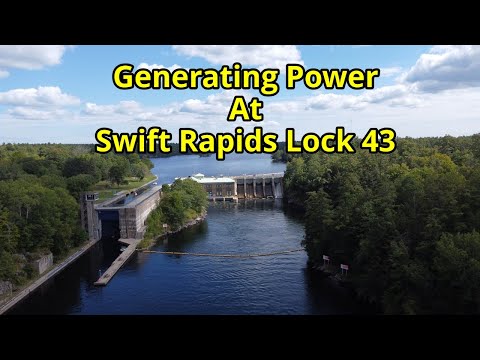 Swift Rapids History Lock 43 on the Trent Severn Waterway.