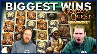Top 5 Biggest Wins on Gonzo's Quest Megaways Video Video