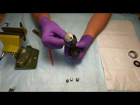 First Stage Scuba Regulator Service Part 1. Disassembly and cleaning.