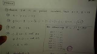 RSA Algorithm with mod calculation Bangla Lecture by Awlad Hussain Aupo BBA 6th Batch ,MBSTU
